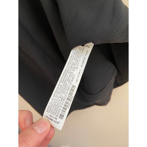 Zara NWT Minimalist Mini Sleeveless Shift Little Black Dress Size Small - Picture 6 of 10